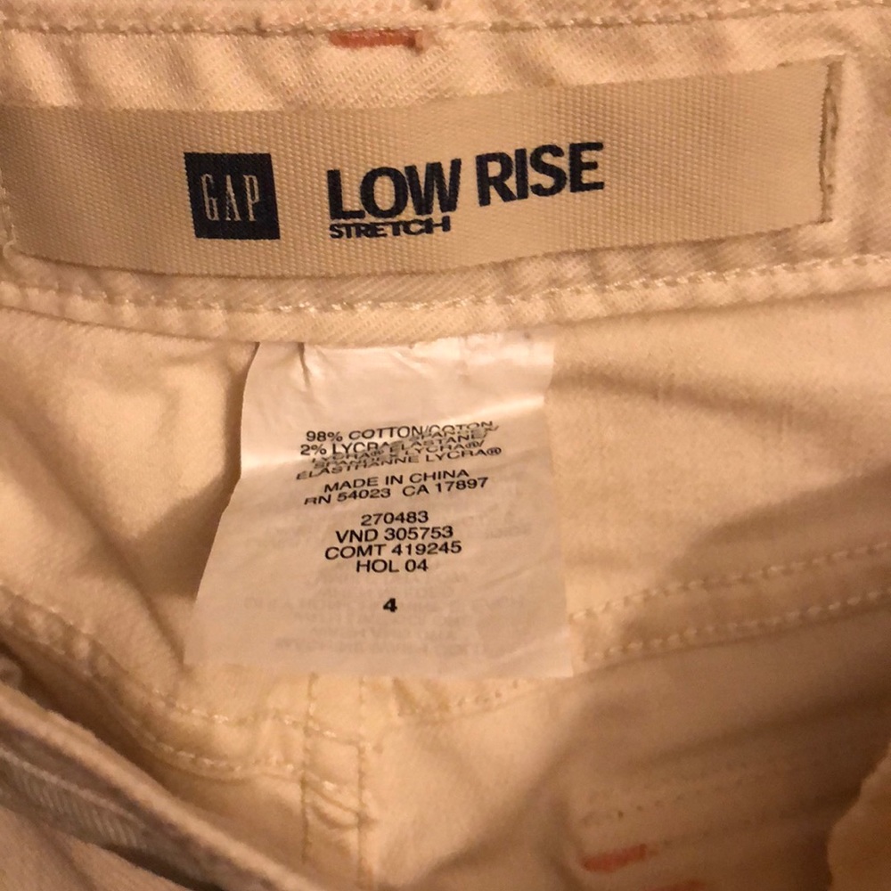 GAP Low Rise Stretch Pants - Picture 2 of 4